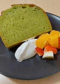 小松菜のパウンドケーキ