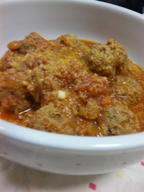 ミートボールのトマト煮