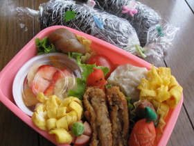 小学生のお弁当(春休み編)5