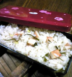 柔らかタコ飯