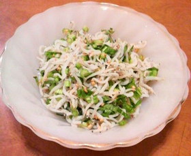 しらすとカブの和え物