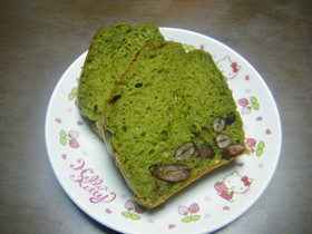 混ぜるだけ!抹茶と金時豆のパウンド♡