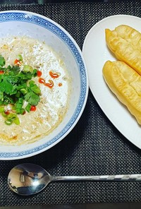 台湾豆乳スープ　鹹豆漿