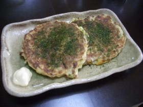 じゃが納豆お焼き