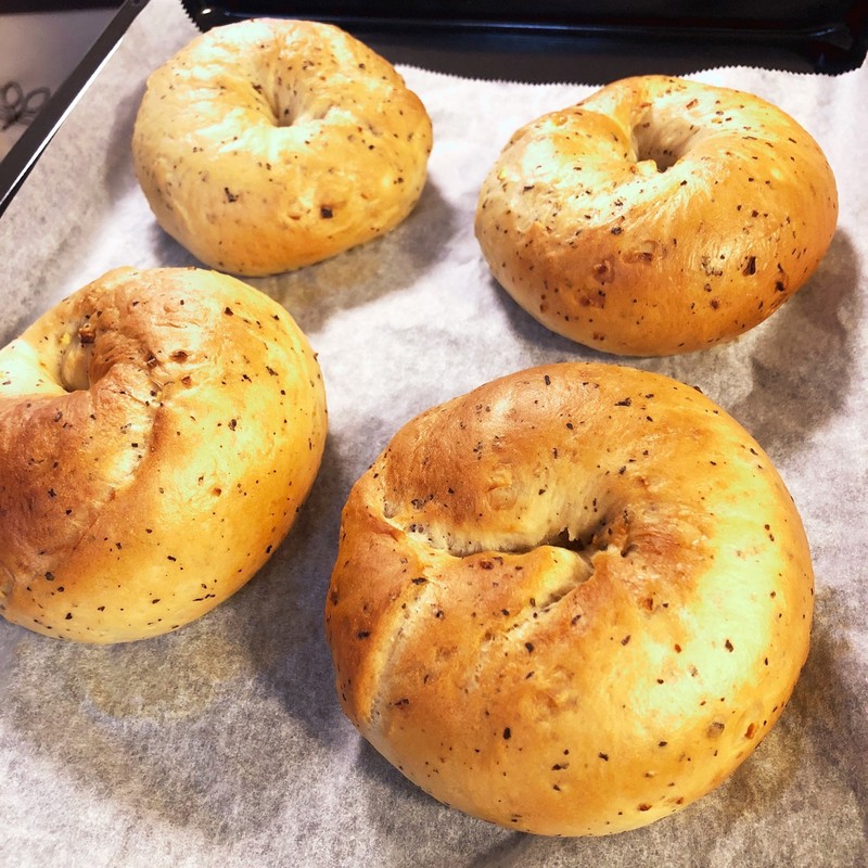 簡単ベーグルバイトのレシピ