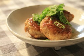 レンコンつくねバーグ☆