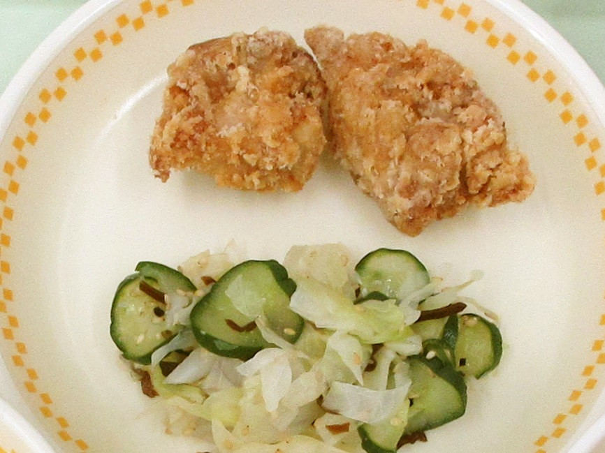 【学校給食】鶏肉のから揚げの画像