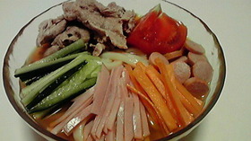 簡単!卵★冷やしうどん