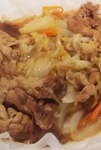 減塩☆豚肉と白菜の炒め物