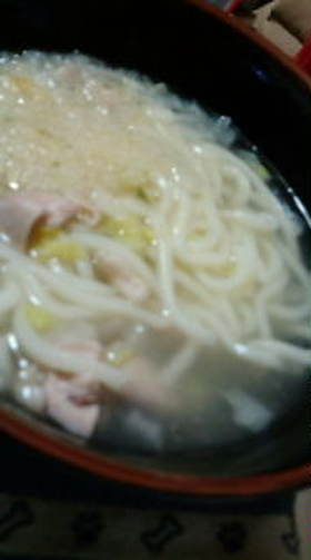 さっぱり♪柚子塩うどん♪