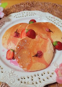 春色♪桜パンケーキ