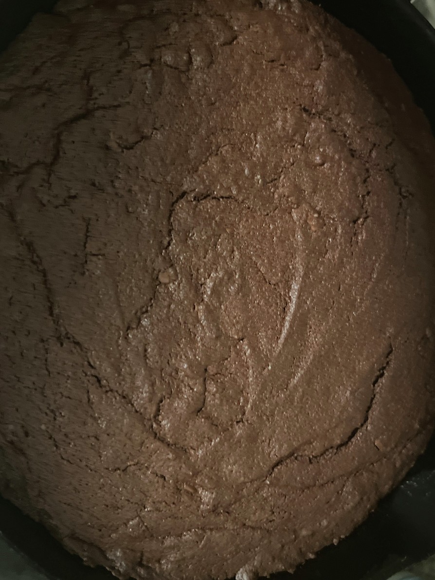 ブラウニーチョコレートケーキの画像