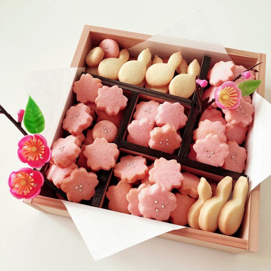 桜クッキーの画像