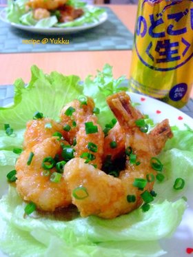 エビの香味ソース