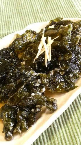 節約副菜♪あんかけ揚げ出しワカメちゃん♪