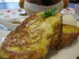 3つの材料でヘルシーフレンチトースト