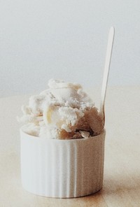 ココナッツバナナシャーベット☆簡単アイス