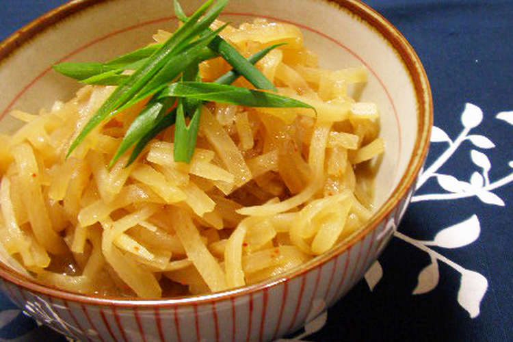 千切り大根の炒め煮 レシピ 作り方 By Kuikomi クックパッド 簡単おいしいみんなのレシピが352万品