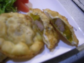 リメイク!サクサク、カレーの包み揚げ