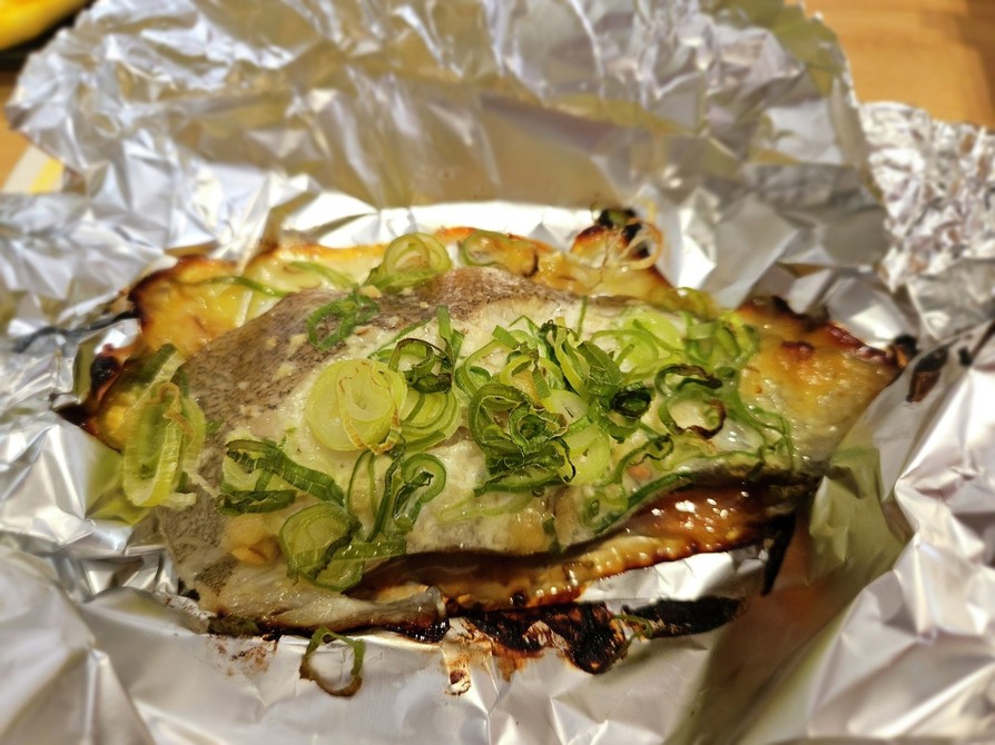 魚の味噌マヨホイル焼きの画像