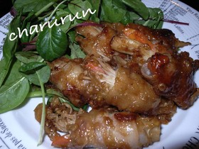 エノキがメインの肉巻き♪