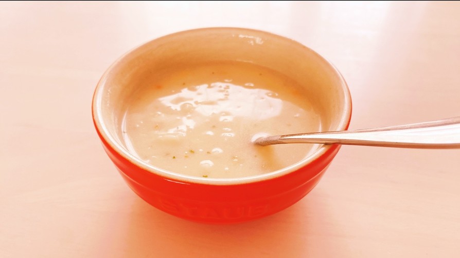 インスタントスープで簡単チーズリゾット風の画像