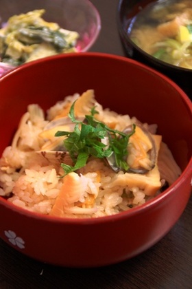 あさりと筍♪春の香り炊き込みご飯