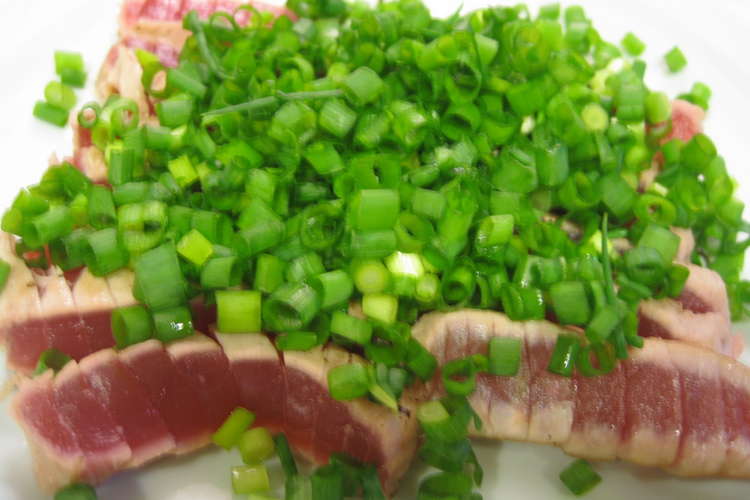 安いマグロも旨くなる マグロのタタキ レシピ 作り方 By 黄色の携帯 クックパッド