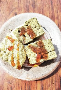 静岡緑茶の米粉蒸しパン