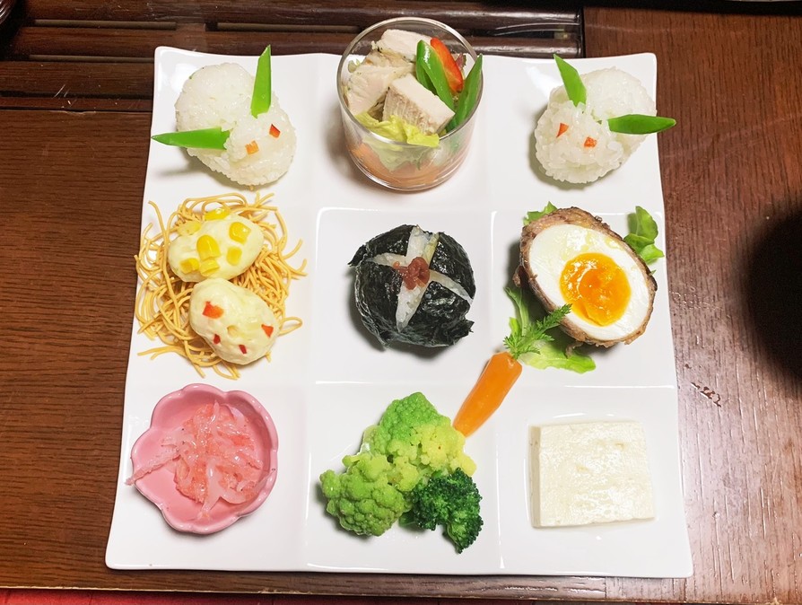 ワンプレート☆イースターご飯,2024の画像