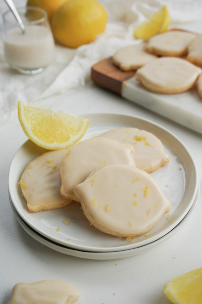 米粉のレモンクッキーの写真