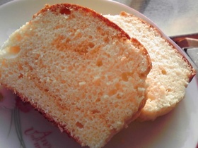 ノンオイル♪お豆腐カラメルケーキ