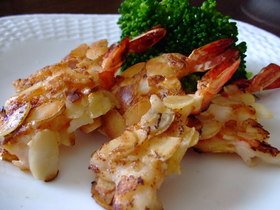 海老アーモンド姿揚げ