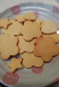 【シンプル型抜きクッキーの作り方♪】