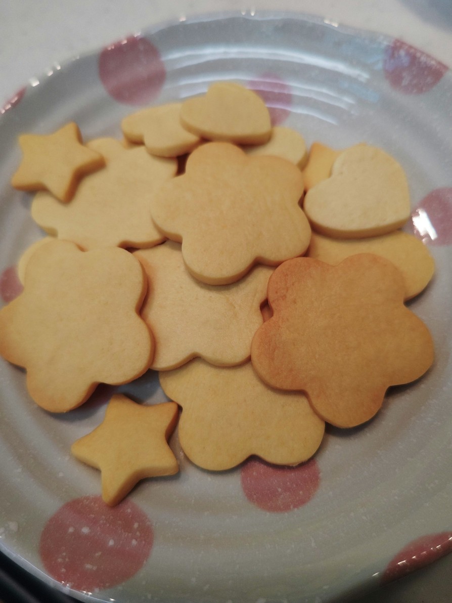 【シンプル型抜きクッキーの作り方♪】の画像