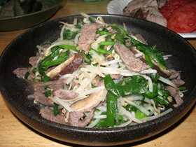 簡単☆ちゃちゃっと牛肉炒め☆