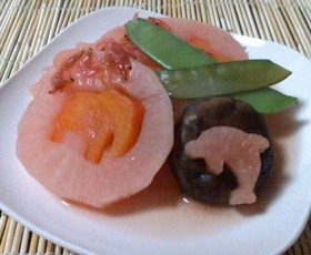 ピンクの大根~煮物~