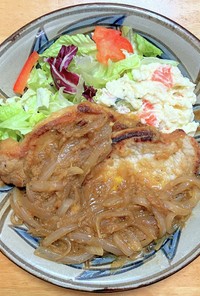 相葉マナブ☆豚ロース肉の生姜焼き