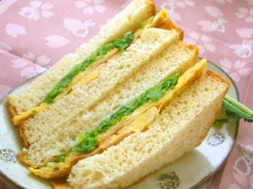 なんとなく懐かしいベーコンエッグサンド