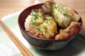 ほくほくじゃが芋とベーコンのこてっと煮