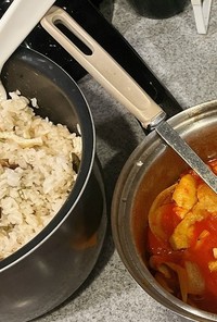 山菜の炊き込みご飯