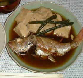 かんたん♪のどぐろの煮付け