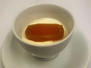 モズクのレアチーズケーキ（モズチー）の画像
