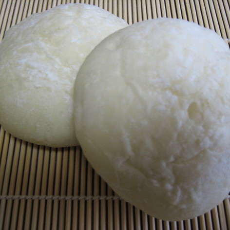 レンジ発酵パン。もちもち白パン