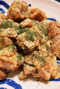 鶏肉の高野豆腐と粉チーズ焼き
