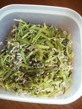 みぶ菜・じゃこ・胡麻の ふりかけ♪