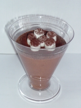 乳製品不使用のチョコレートムースのレシピ