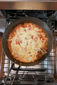 トロットロ♪トマトとベーコンのチーズ焼き