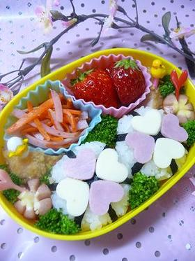 キャラ弁?お花見&行楽弁当に♪桜にぎり☆