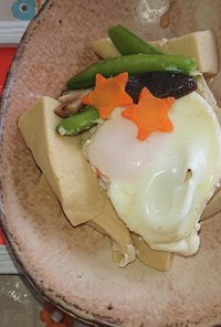 高野豆腐卵とじ ★